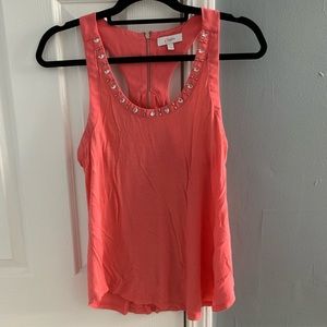 Pink tank top